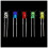 3mm LED 1000 Pcs Red Green Yellow  White Light Emitting Diodes 4