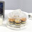 Cake Transport Box with Lid and Handle Cake Box Cup Cake Container with Handle Cake Transport Container 6