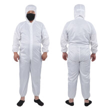 Polyester-Staubschutzanzug in staticbeständiger Ausführung, 4XL, für SMT-Werkstatt
