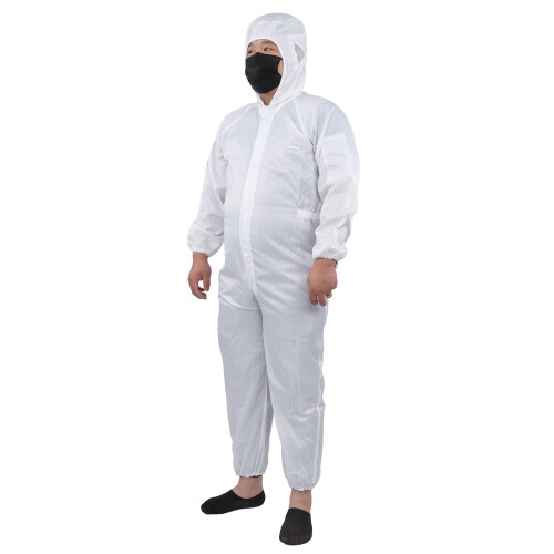 Polyester Static-Resistant Dustproof Coverall Workwear 2XL 2