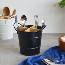 2X Couverts de Cuisine Organisateur Support de Couteau Support de Rangement Cuillère Séparée Fourchette Baguettes Ustensiles de Cuisine Outil de