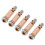 5Pcs M10 Sloped Ceiling Adapter – Rose Gold, Iron, 58mm 14