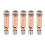 5Pcs M10 Sloped Ceiling Adapter – Rose Gold, Iron, 58mm 15
