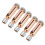 5Pcs M10 Sloped Ceiling Adapter – Rose Gold, Iron, 58mm 16