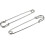 100 PCS 4 Inch Large Metal Safety Pin 4