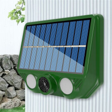 Op Zonne- Werkende Dierenverjager 500 MAh, USB-Oplaadbaar voor Het Afstoten van Muizen, Coyotes, Vossen en Herten.