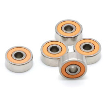 5pcs SMR103 ABEC-7 Fishing Reel Ceramic Bearing Lure Reel Water Drop Reel Stainless Steel Hybrid Ceramic Bearing