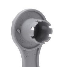Compact 8 Tooth Air Valve Wrench for Outdoor Use