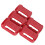 5pcs Lithium Battery Holder for Power Tools, ABS, Fits DW Red Batteries 8