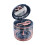 Denture Case with Mirror, Leakproof Retainer Storage Box, Compact Travel Aligner Holder Sapphire Blue 5