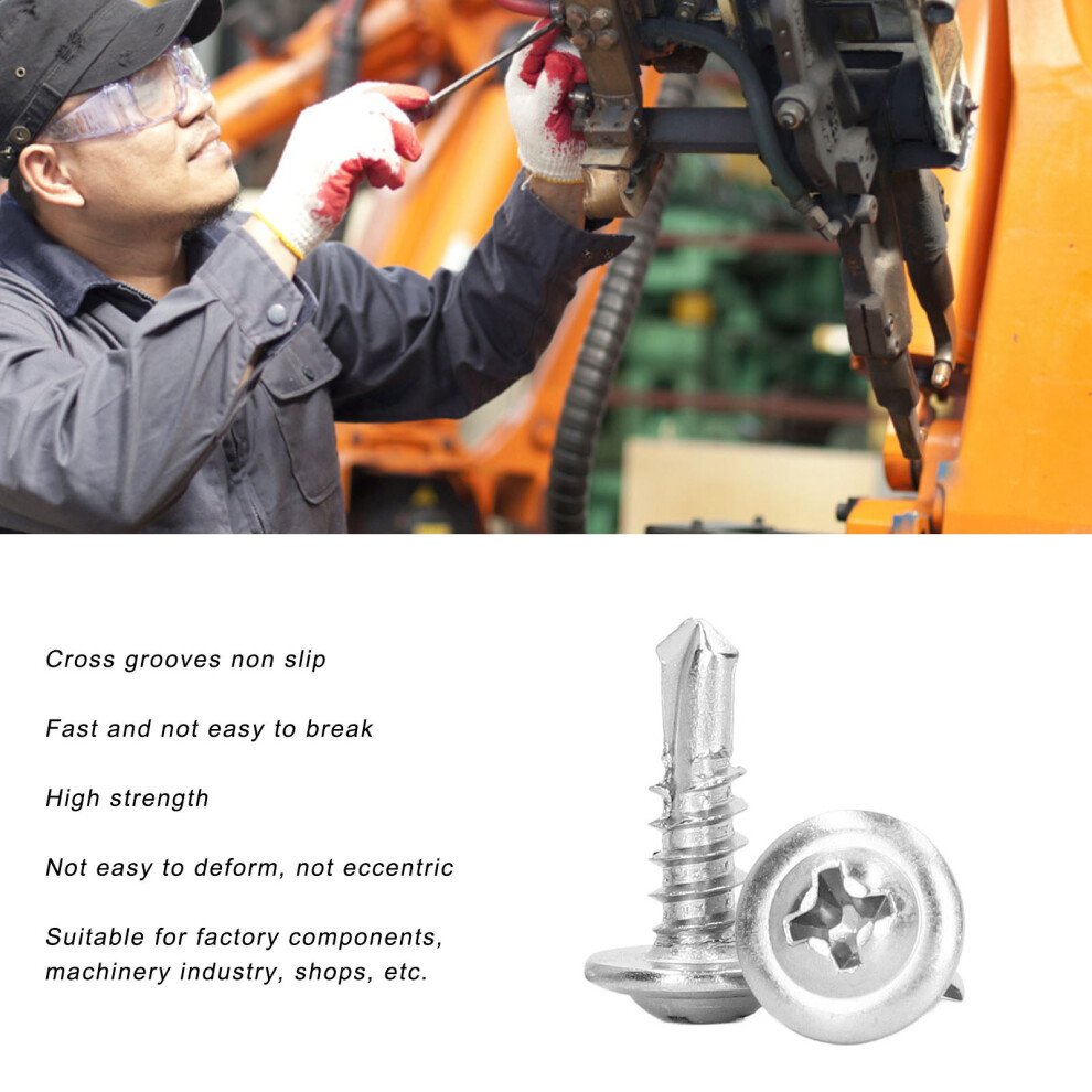 Self Tapping Screws 410 Stainless Steel Quick