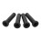 4Pcs Spacer & Bushing Set Black Polaris 15