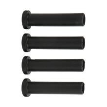 4Pcs Spacer & Bushing Set Black Polaris