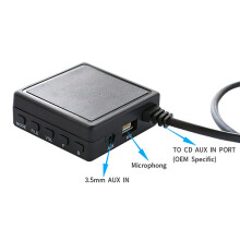 2X Car 5.0 AUX Cable Adapter TF USB Fit for 207 307 407 308