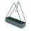 Triangular Iron Mosquito Coil Incense Holder for Home & Salon, Fireproof 12