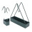 Triangular Iron Mosquito Coil Incense Holder for Home & Salon, Fireproof 13