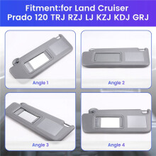 Auto Sonnenblende für Land Prado 120 TRJ RZJ LJ KZJ KDJ GRJ Auto Zubehör 7431060890B1 linkslenker