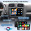 Android Multimedia Player 2Din 9 Polegadas Rádio de Carro para   5 6  B6  MK5 MK6 Suporte Carplay Android Auto 10