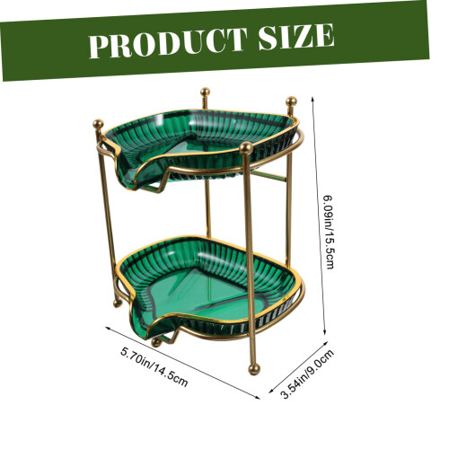 Double Layer Self Draining Soap Holder Keeps Soap Dry for Bathroom Kitchen Wall or Countertop Use 1