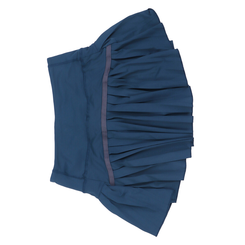 Girls Elastic Sports Skirt with Undershorts Dark