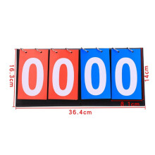 3X 4 Digit Score Board Basketball Soccer Scoreboard for Basketball Football Badminton Volleyball Table Tennis