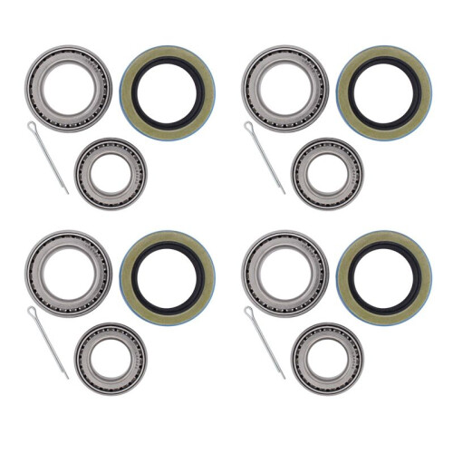 4X Kit de Rolamentos de Cubo de Reboque para 3500 Eixo de 1,719 Polegadas 84 Eixos L68149 L44649 1