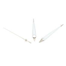 2X Uhrzeiger Silber Zeiger Uhr Grün Super Leuchtend Geeignet für NH35, NH36 Uhrwerk B