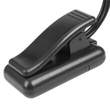 5X Music Stand Light Clip på LED-Lampa - Inget Flimmer, Helt Justerbart, 6 NivåEr Av Ljusstyrka - ÄVen för Bokläsning, Orkester, Mixning, DJ's