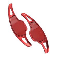 Red ABS Paddle Shifter Extensions Pair
