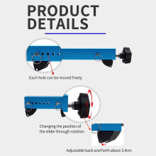 Car Dent Puller Remover Auto Body Repair Tool Kit Bridge Puller with Tabs for Vehicle Door Dings Automotive Truck