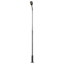 40 Stück Modell Eisen Bahn 10 cm Laternen Pfahl Straßen Laternen HO Maß Stab 1:87 LED 3V Widerstände LQS08 Single Kopf Hell Weiß