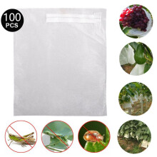 400PCS Garden Plant Fruit Cover Protect Net Mesh Bag Against Insect Bird Pest