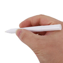 64Pcs Plastic Basket Bin Label Clip Removable Label Kitchen Pantry Basket Label Clip with 8 Pcs White Chalk Markers