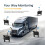 Monitor de 7 Polegadas 1080P HD DVR Gravação Câmera de Backup para Caminhão Ônibus RV Trailer Escavadeira Imagem Retrovisora 12V-36V Display 7