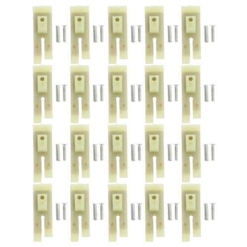 20 Sets Plastic Presser Feet for Sewing Machines, Universal 20-Pack 1