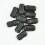 40 Pcs Movable 7mm Inner Diameter Black Ferrite Core Ring Cable Clip 2