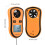 GM8908 Handheld Digital Anemometer Wind Speed Meter, Orange, Compact 6