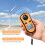 GM8908 Handheld Digital Anemometer Wind Speed Meter, Orange, Compact 7