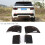 4 Piezas de Cubierta de Protección para Luces Traseras de Coche, Decoración para   Sport 2020-2022 2