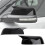 Rearview Mirror Cover Side Mirror Cap Trim Accessories for  Explorer 2011-2019 Bright Black 3