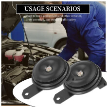 2Pcs Universal Electric Vehicle Horn 12V for RAV4 Crown Camry Levine Reiz 2019