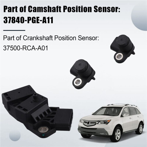 37840-PGE-A11 e 37500-RCA-A01 Sensor de Posição Do Eixo de Comando e Do Virabrequim para  para  2003-2010 1