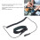 Reusable Static Proof ESD Wrist Strap with 1.8m Grounding Wire Black 3