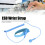 Reusable Static Proof Wrist Strap with 1.8m Grounding Wire, Blue 4
