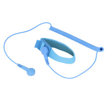 Reusable Static Proof Wrist Strap with 1.8m Grounding Wire, Blue