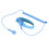 Reusable Static Proof Wrist Strap with 1.8m Grounding Wire, Blue 1