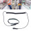 Reusable Static Proof ESD Wrist Strap with 1.8m Grounding Wire Black 14