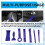 Auto Interior Disassembly Kit Car Plastic Trim Removal Tool Car Clips Puller DIY Panel Tools for Auto Trim Puller Set 9