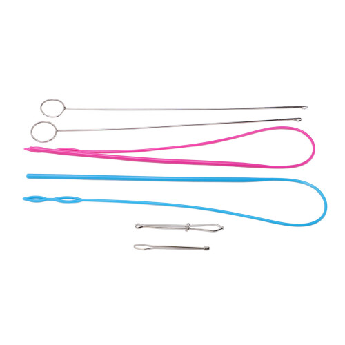 Household DIY 6Pcs Sewing Loop Kit Stainless Steel Deformation-Resistant Tools 1