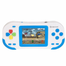 Mando de juego - DENVER - 200 juegos - Pantalla LCD de 2,8" - Resolución 320x240 - Alimentado por pilas AAA